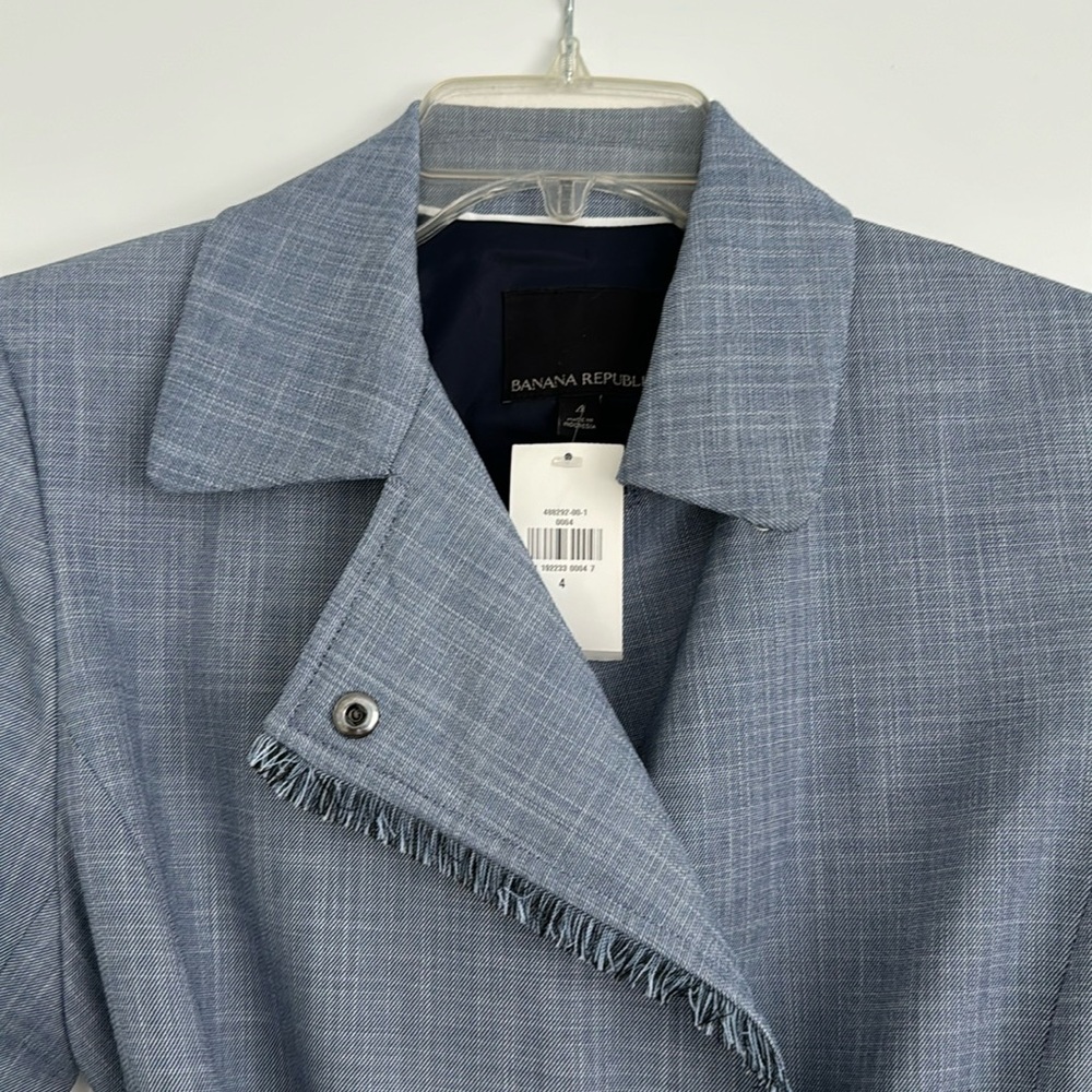 NWT Banana Republic blazer jacket size 4 so cute! BRAND NEW small , 4